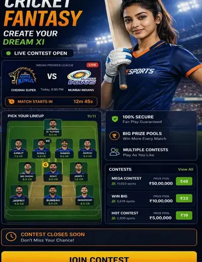 Www5500bet (5500 bet) fantasy cricket & matchday visual 3